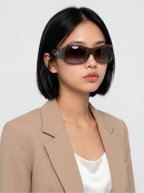 Dior Brown Sunglasses with Gradient Lenses